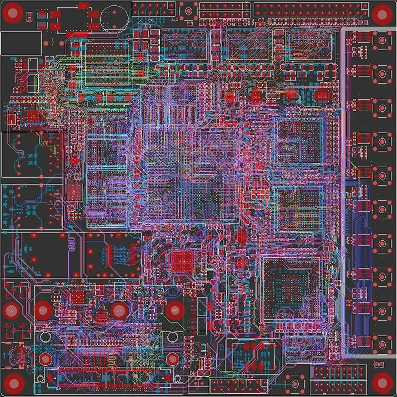 Konverter og Vælger PCB